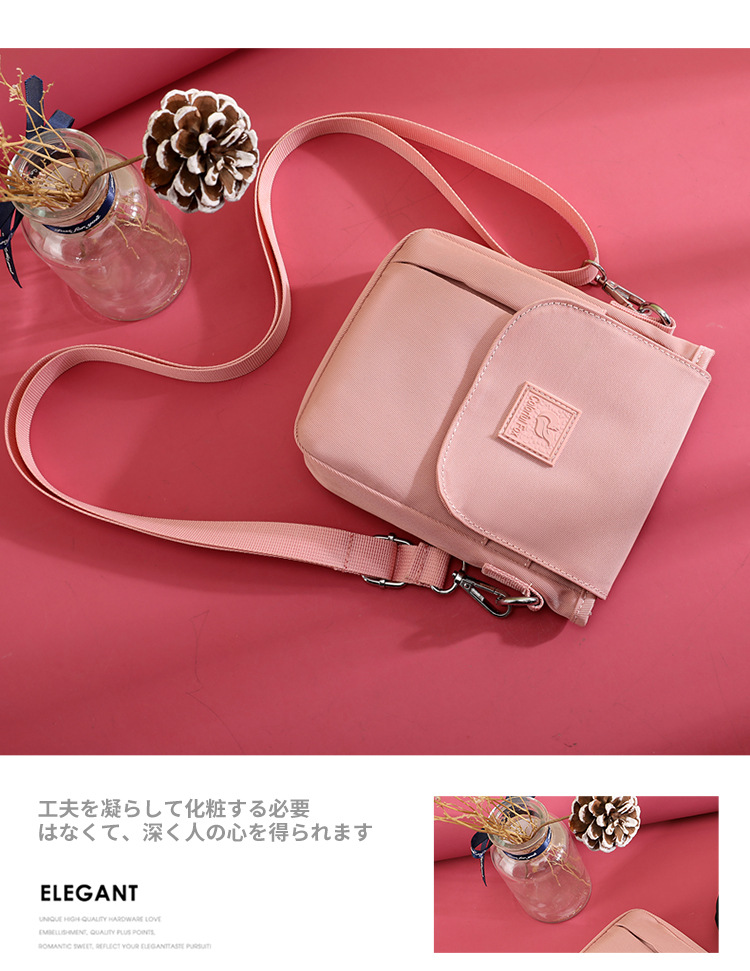 New cross-border women's bag: Versatile women's single-shoulder bag, waterproof nylon mom bag, casual women's crossbody phone bag Application Scenario
