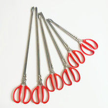 不锈钢黄鳝夹鳝鱼钳泥鳅螃蟹夹多功能耐用环卫垃圾夹赶海工具批发