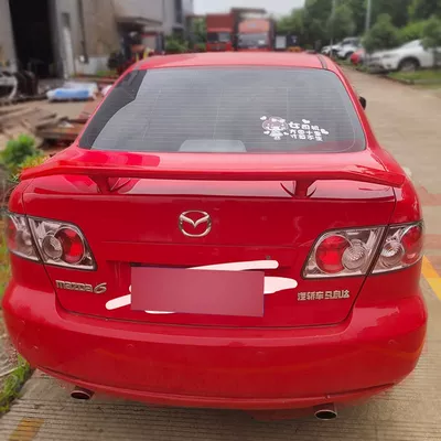 for Mazda 3 Angkesela Rear: Fixed wind wing