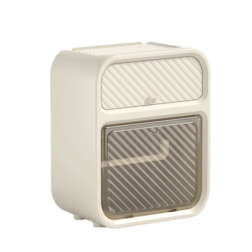 Multifunctional tissue box creative bathroom toilet paper storage box household wall-mounted toilet waterproof paper roll box