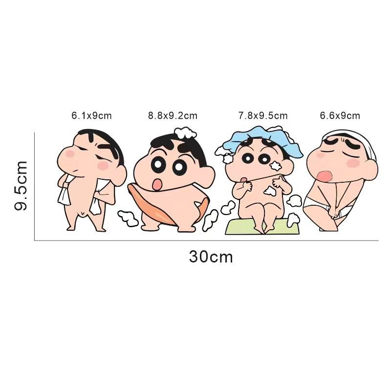 Four bubbles on the left