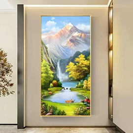 现代装饰画;国画;墙贴
