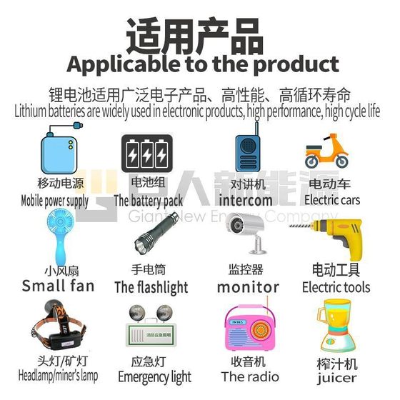 New A 18650 lithium battery 1200mah 1200mA 3.7V export certification complete quality and stability