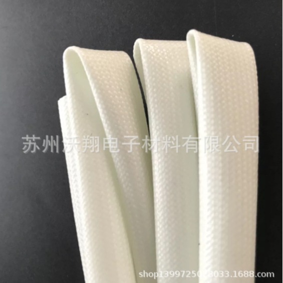 良好曲绕性 绝缘玻璃纤维硅胶套管 阻燃自熄纤维套管