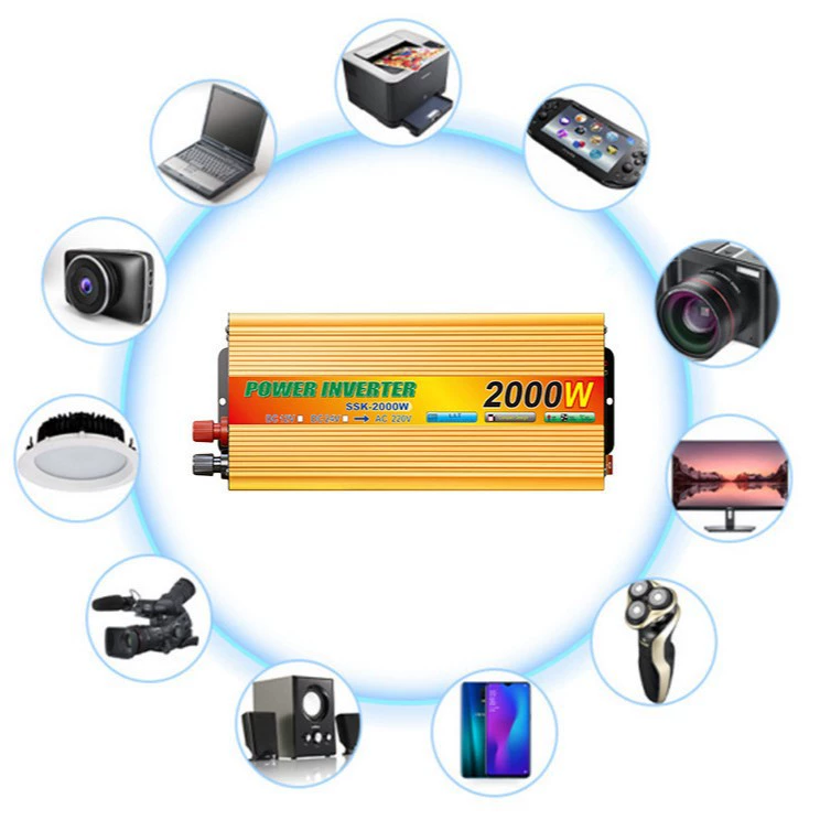 Трансформатор UKC на солнечной энергии, 12V/60V/220V