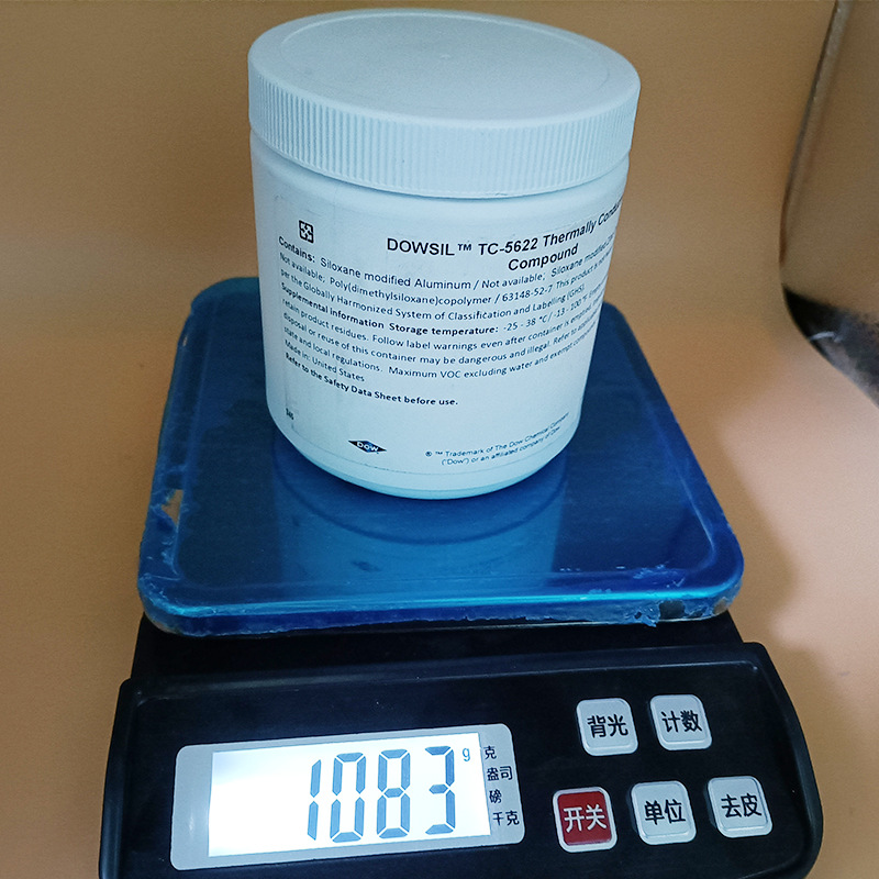 道康宁TC-5622导热硅脂电脑CPU显卡LED灯具散热膏导热率4.3 kg