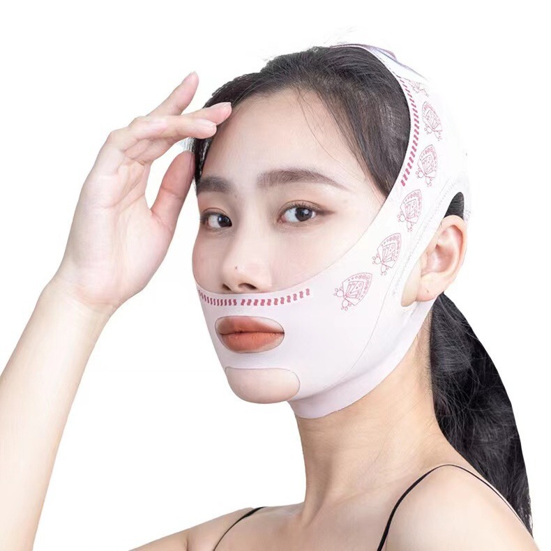 顔の引き締めとたるみ改善用フェイスバンド、ほうれい線対策、睡眠用フェイスマスク、睡眠用バンド卸売|undefined
