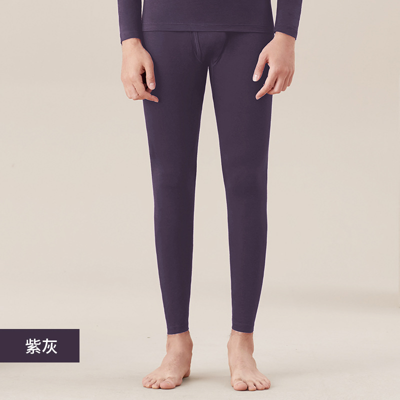 보라색 회색 바지-682