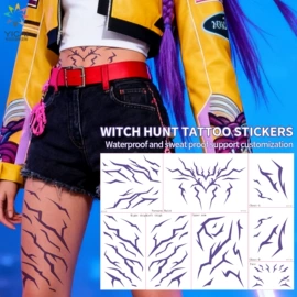 纹身贴;画纸、画布;水印纸