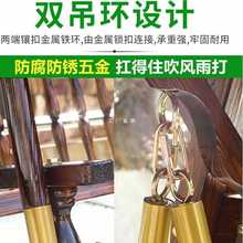 ✅秋千户外庭院实木摇椅别墅露台院子花园吊椅成人多人防腐木荡秋