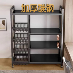 台所の物置棚が着地した多層家庭用野菜収納棚多機能雑物棚は壁に寄りかかってお菓子を貯蔵して卸売りします。
