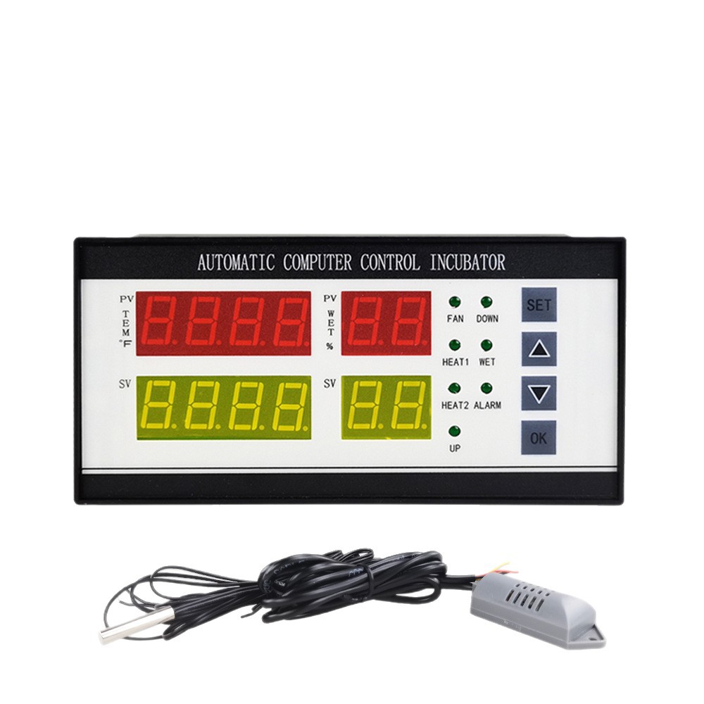 Controlador de Temperatura y Humedad para Incubadora XM-18ZH Fahrenheit para Avicultura image 6