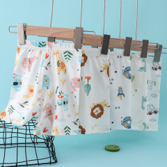 Children's Beach Shorts for Boys and Girls, Fashionable and Casual Loose Shorts, Thin Summer Pajamas for Kids and Toddlers