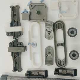 隐形纱窗配件回卷沙网锁扣拉手端盖弹簧轴承堵头维修塑料零件老款