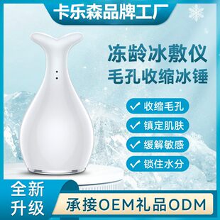 Cross-border Korean popular physical small ice hammer cold compress device hot and cold beauty salon ice muscle ice head ice compress introduction device
