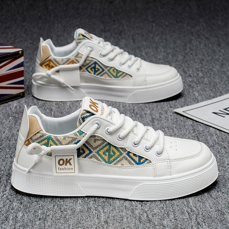 Мужская обувь на холсте Летняя дышащая повседневная обувь для панелей