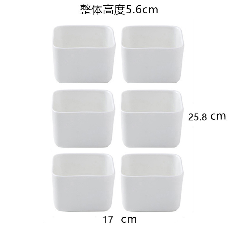长方形碟子专用方蒸碗蒸蛋碗陶瓷烤箱小吃零食电蒸锅碗家用点心|undefined