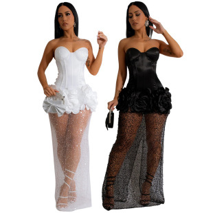 CY901123�W��Ĩ�ؼ�ɫɫ������ƴ�ӾW��ȹ�[�B��ȹŮ  �r�����Q��