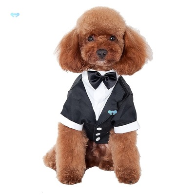 Dog Tuxedo Suit Formal Dog Outfit For Wedding Pet Tuxedo跨境|ru