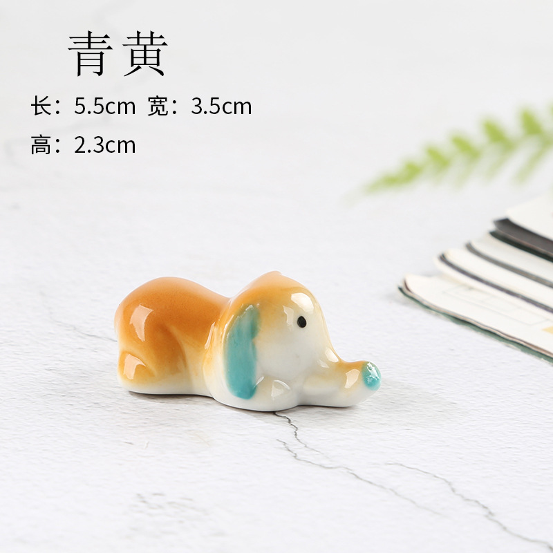 (168 코끼리) 갈색(파란 귀)