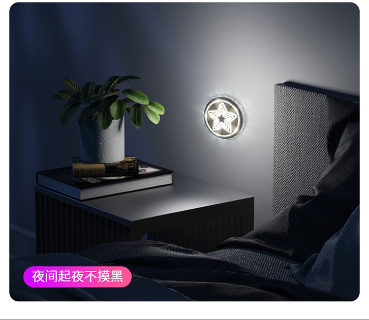 Installation-Free Car Roof Interior Atmosphere Light Led Car Colorful Atmosphere Light Rv Decorative Light Car Reading Light