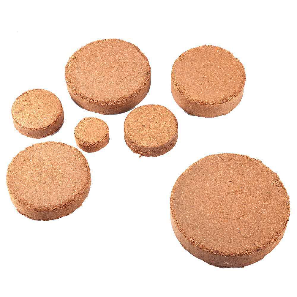 低盐 卫生椰糠压缩椰糠圆饼/椰饼种植土 椰砖饼块 盆栽压缩土