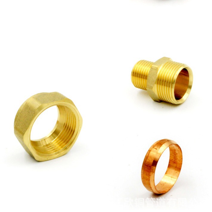 DZR manga de la tarjeta de alambre interno tee directa codo rosca interna rosca externa tubería de cobre directa