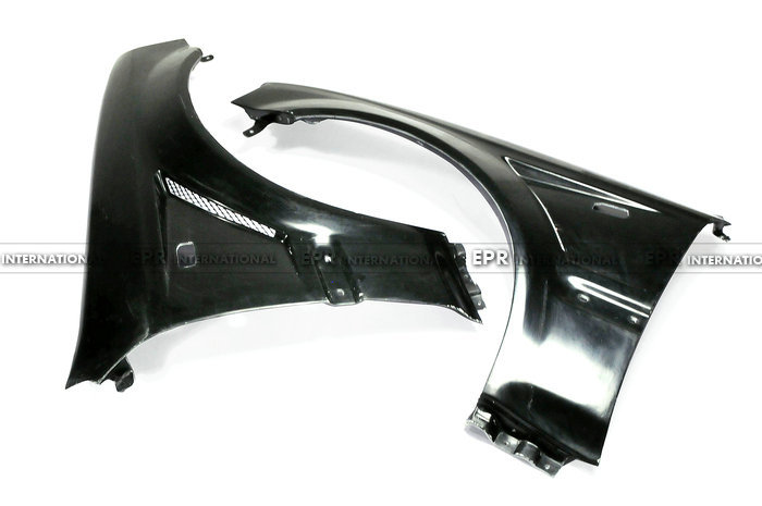 Applicable to Honda Civic EK models; JS-style carbon fiber wide-body front fender modification
