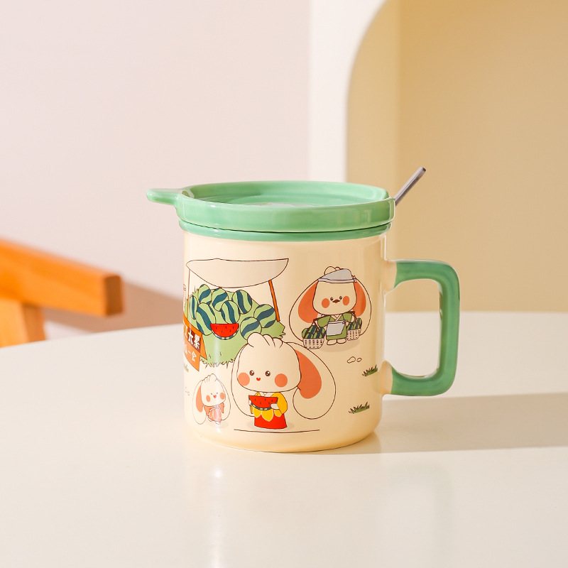 Personalidad creativa bienes domésticos guerra comercial Taza de cerámica regalo de oficina taza de café taza de agua taza de desayuno taza