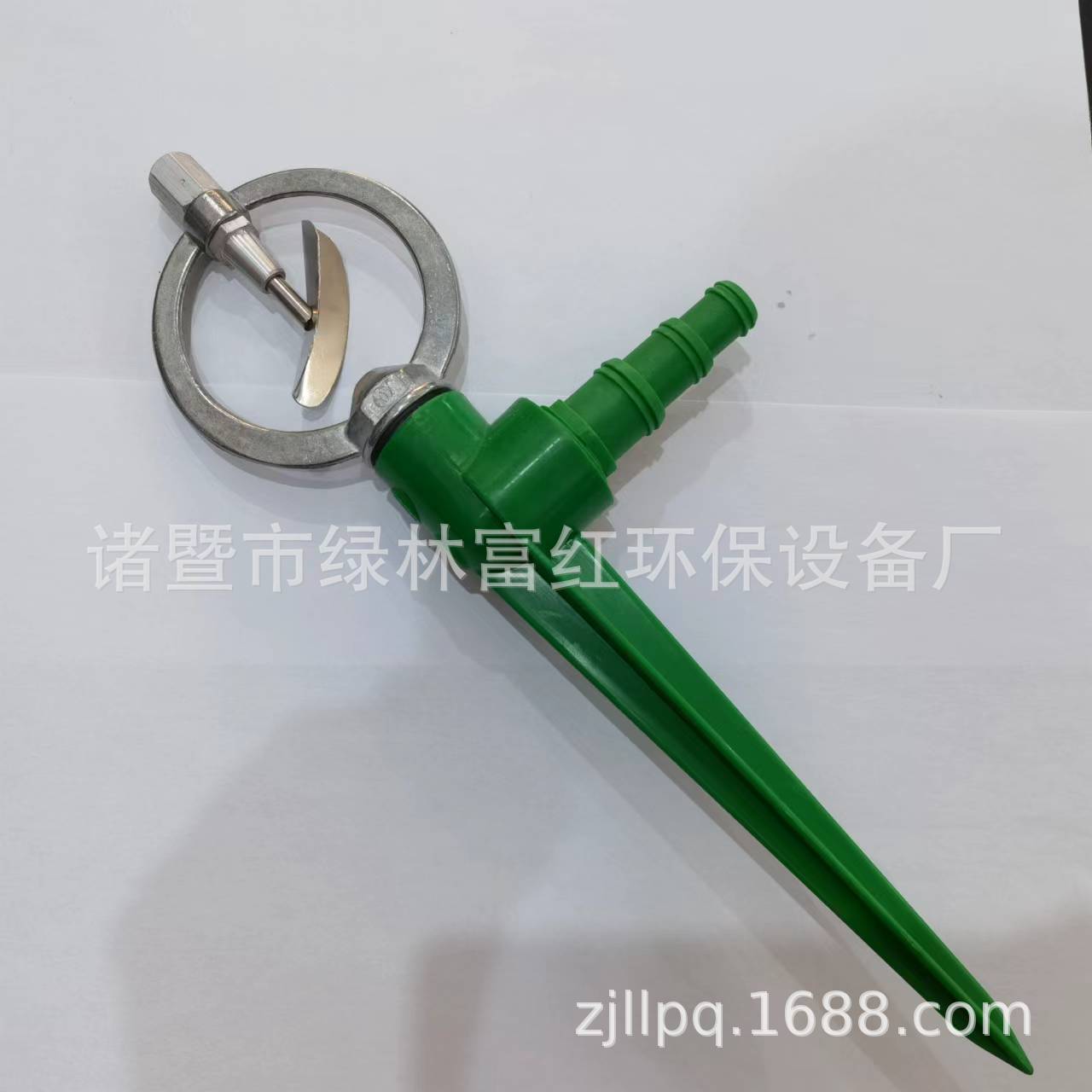 厂家生产销售合金蝶型喷头+塑料地插  喷灌喷头 园林草坪喷头