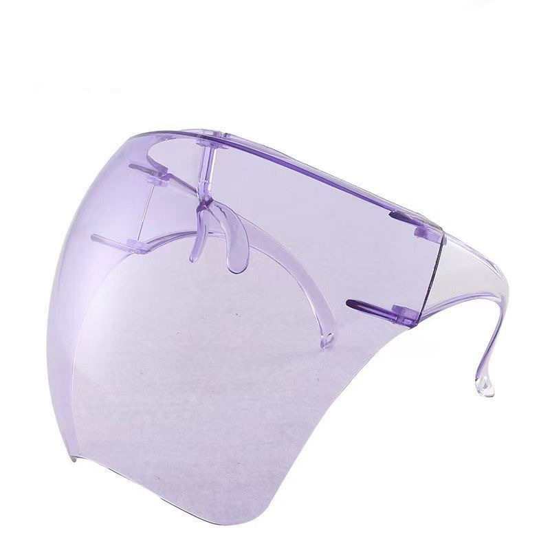 Nuevas máscaras espaciales protectoras faciales anti-splash anti-nebble gafas de aislamiento de alta definición anti-humo de petróleo protectoras de seguridad anti-epidemia