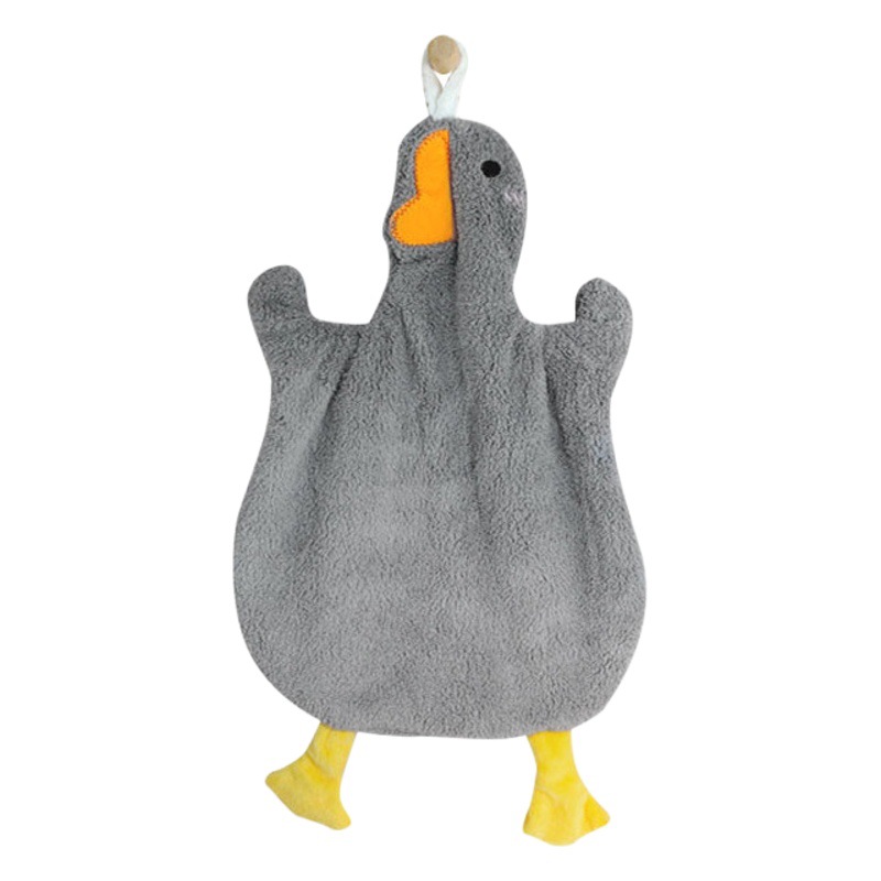 Ganso colgando toalla de mano absorbente toalla de mano hogar cocina baño Baño toalla pequeña toalla de mano