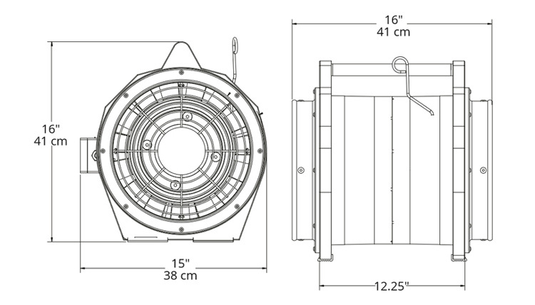 EFi75xx防爆排烟通风机-RAMFAN优兰特
