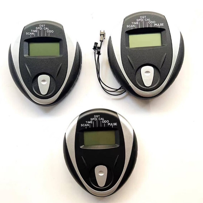 Indoor spinning calorie heart rate meter display home exercise bike mileage count step frequency speed count