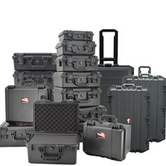 批發手提式五金工具箱儀器設備防護箱拉杆箱攝影相機收納盒子