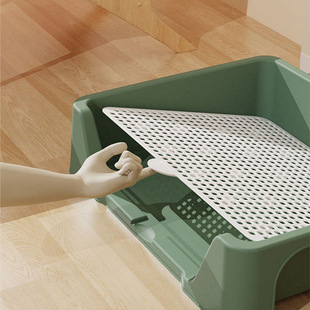 Pet toilet dog toilet bedpan urinal training urine flat dog toilet outlet Net red small and medium-sized dog