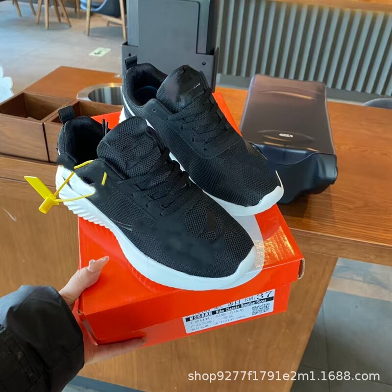 N Brand London Sixth-Generation Single-Layer Fleece Versatile Running Lightweight Fly-Knit Breathable Soft-Soled Men's and Women's K Couple Style Sneakers