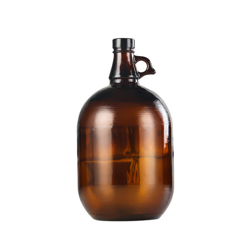 Large-capacity brewing wine bottles, sealed glass bottles, wine-making containers, large California glass brewing wine bottles manufacturers wholesale