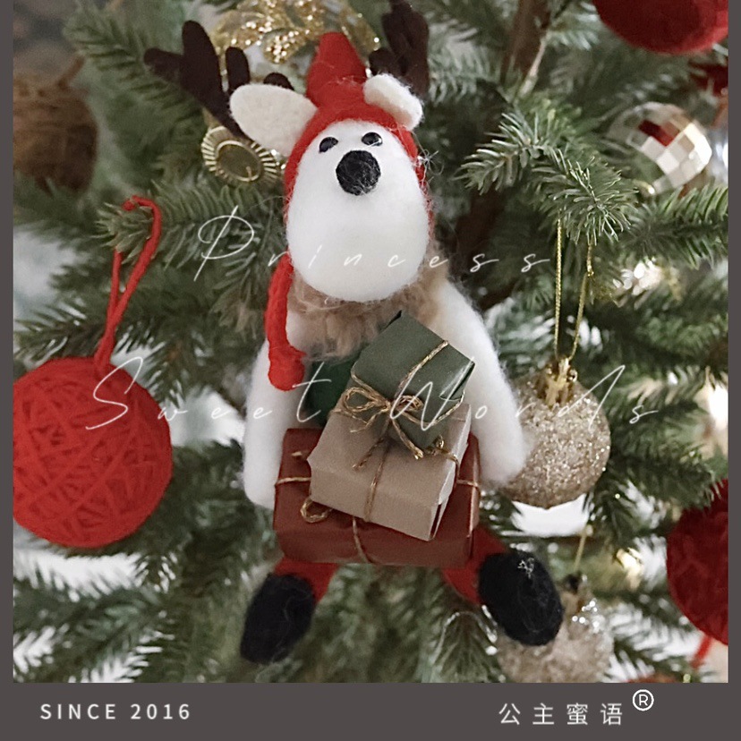 19cm 포옹 선물 크리스마스 사슴 대형