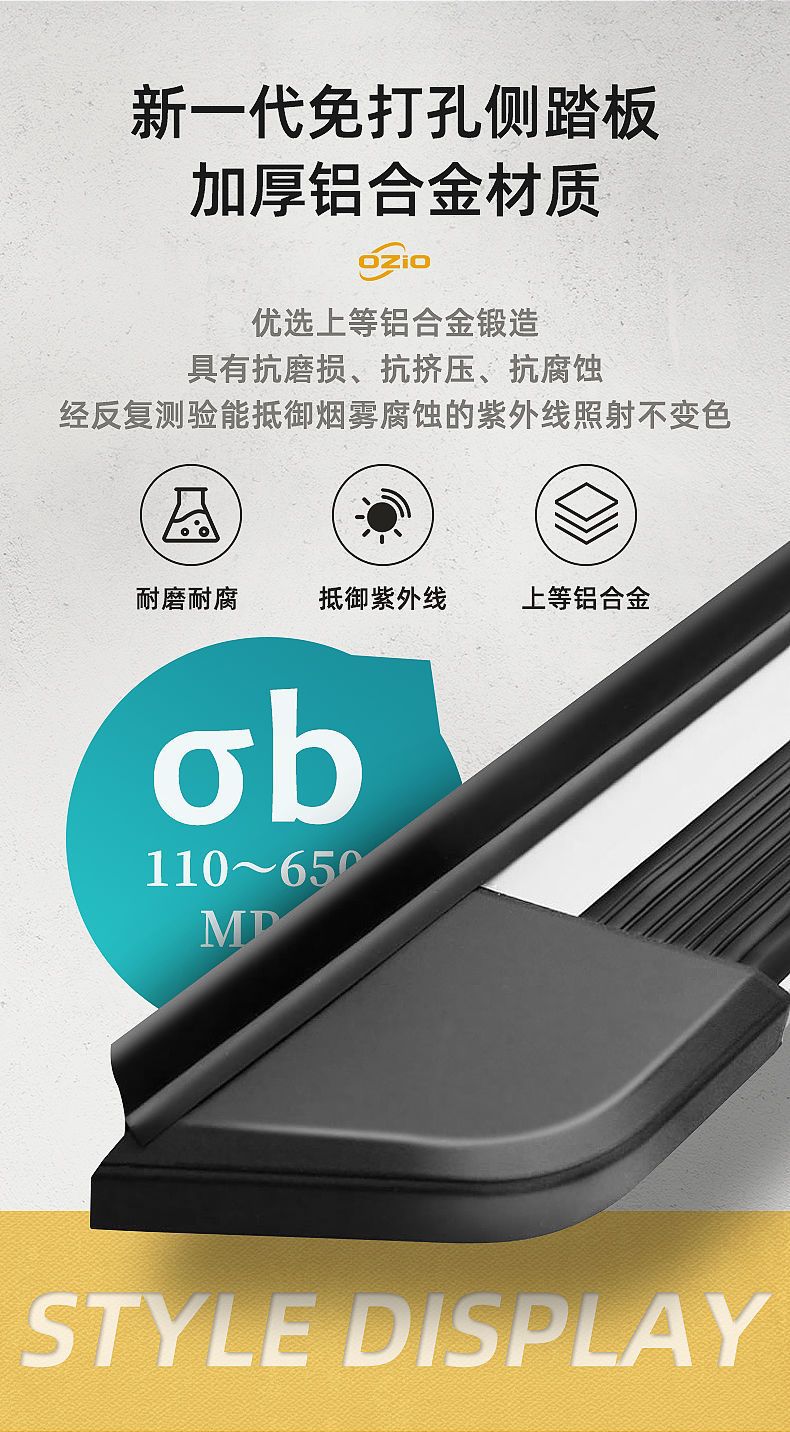 2023 GAC Chuanqi GS3 Shadow Speed Foot Pedal Modified Special Legendary gs3POWER Car Welcome Side Pedal