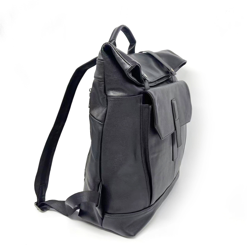 Leather Men's Backpack, Business Computer Bag, Cowhide Sports Travel Backpack_voghion.com