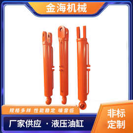 叉装车双耳式液压油缸厂家批发双向作用工程车辆非标液压油缸总成