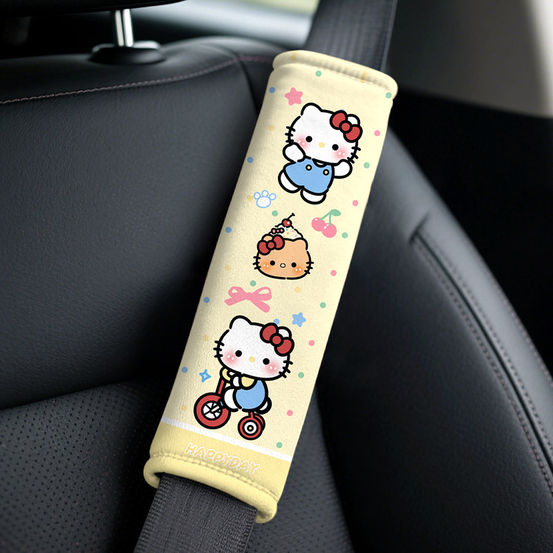 Car Seatbelt – Katong Seat belt shoulder pad - gold