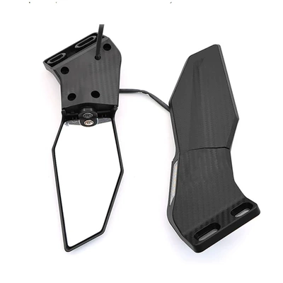 Motorcycle rearview mirror modification fixed wing Ducati