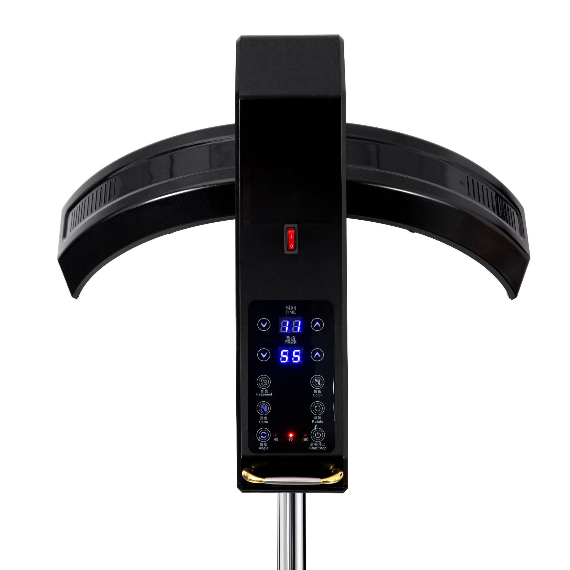 Máquina de calentamiento de aceite para hornear para peluquería Máquina de secado de cabello de permanente en frío de medusas Máquina de anillo Calentador de permanente para peluquería Máquina de platillo volante