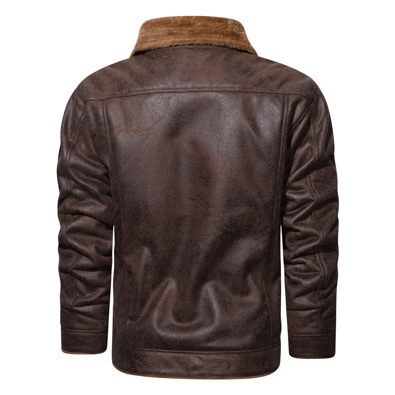 Men's Clothing Men's fur one-piece jacket_voghion.com