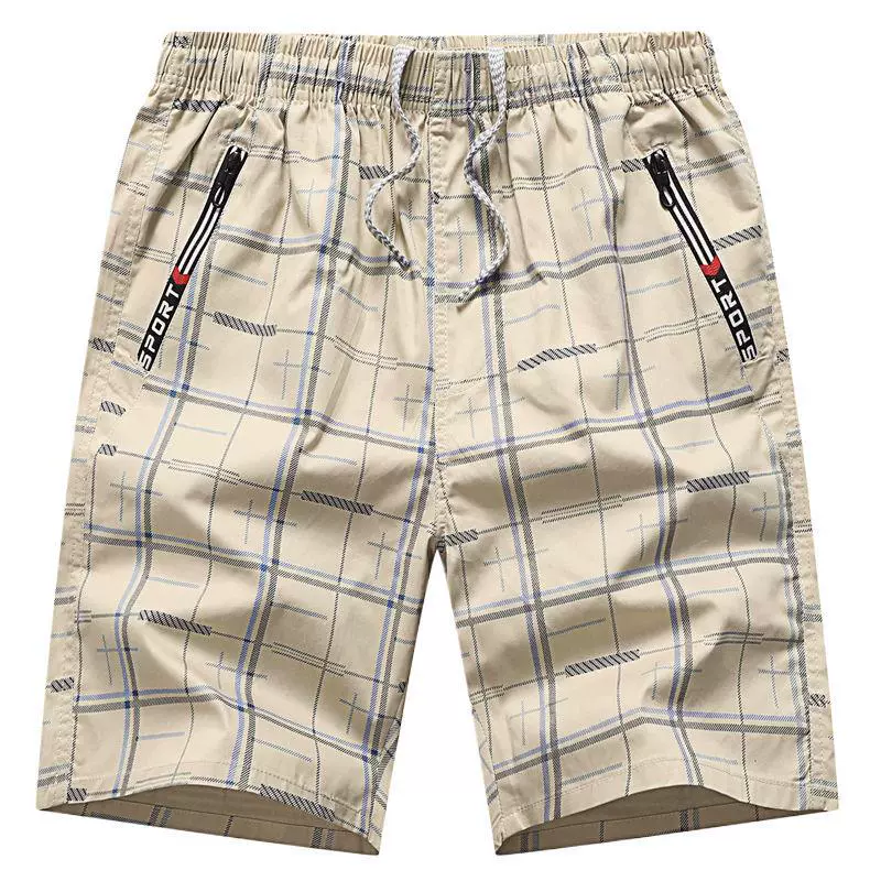 Shorts, cotton beach trousers, oversize