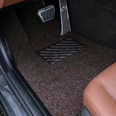 Car Carpet | Car floor mats, carpet-style silk loop - coffee-color-contact-customer-service-to-inform-the-model-year-drivers-side-silk-loop-floor-mat-wear-resistant-king
