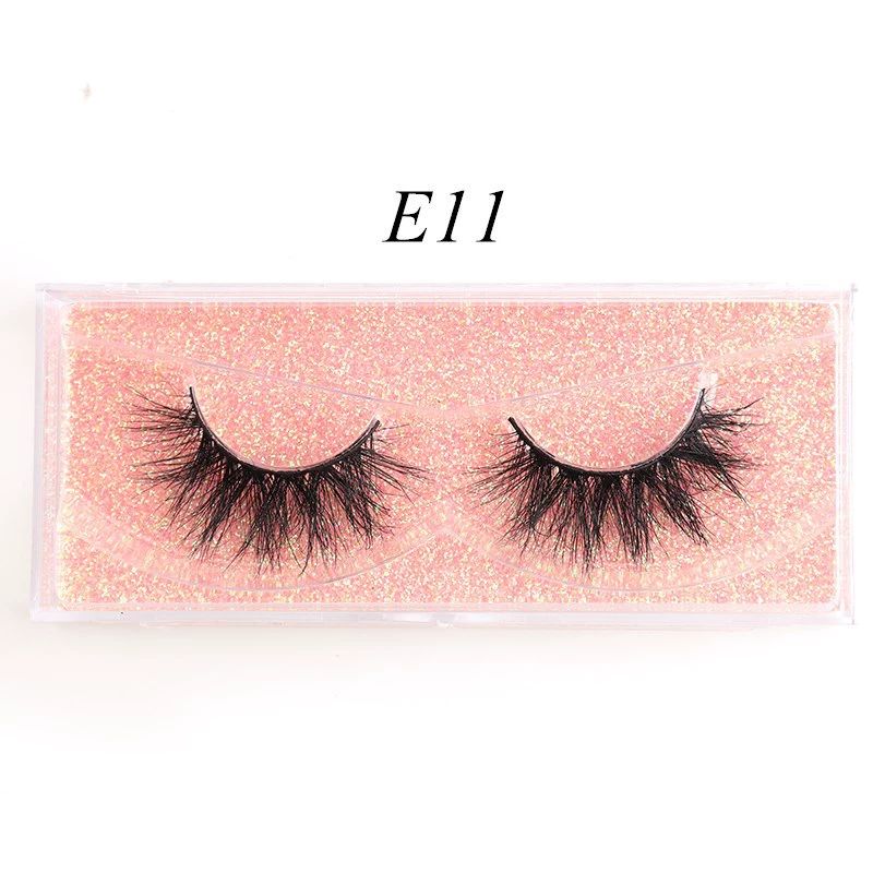 Dense three dimensional false eyelashes, 20mm, European style, custom-made