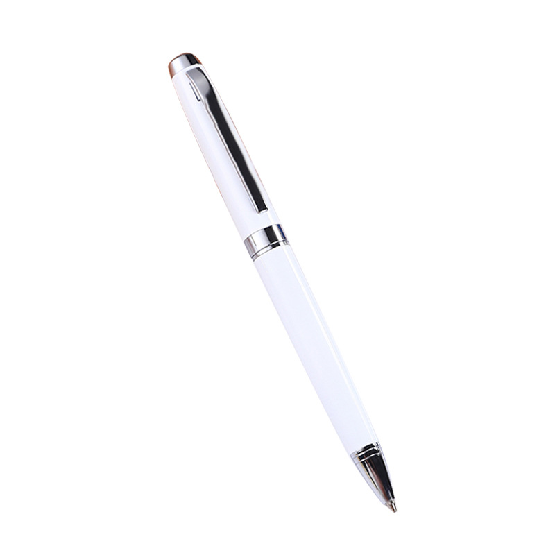 Suministro directo de fábrica de alta calidad de metal bolígrafo firma pluma impresión medio aceite pluma negocio Oficina publicidad regalo pluma